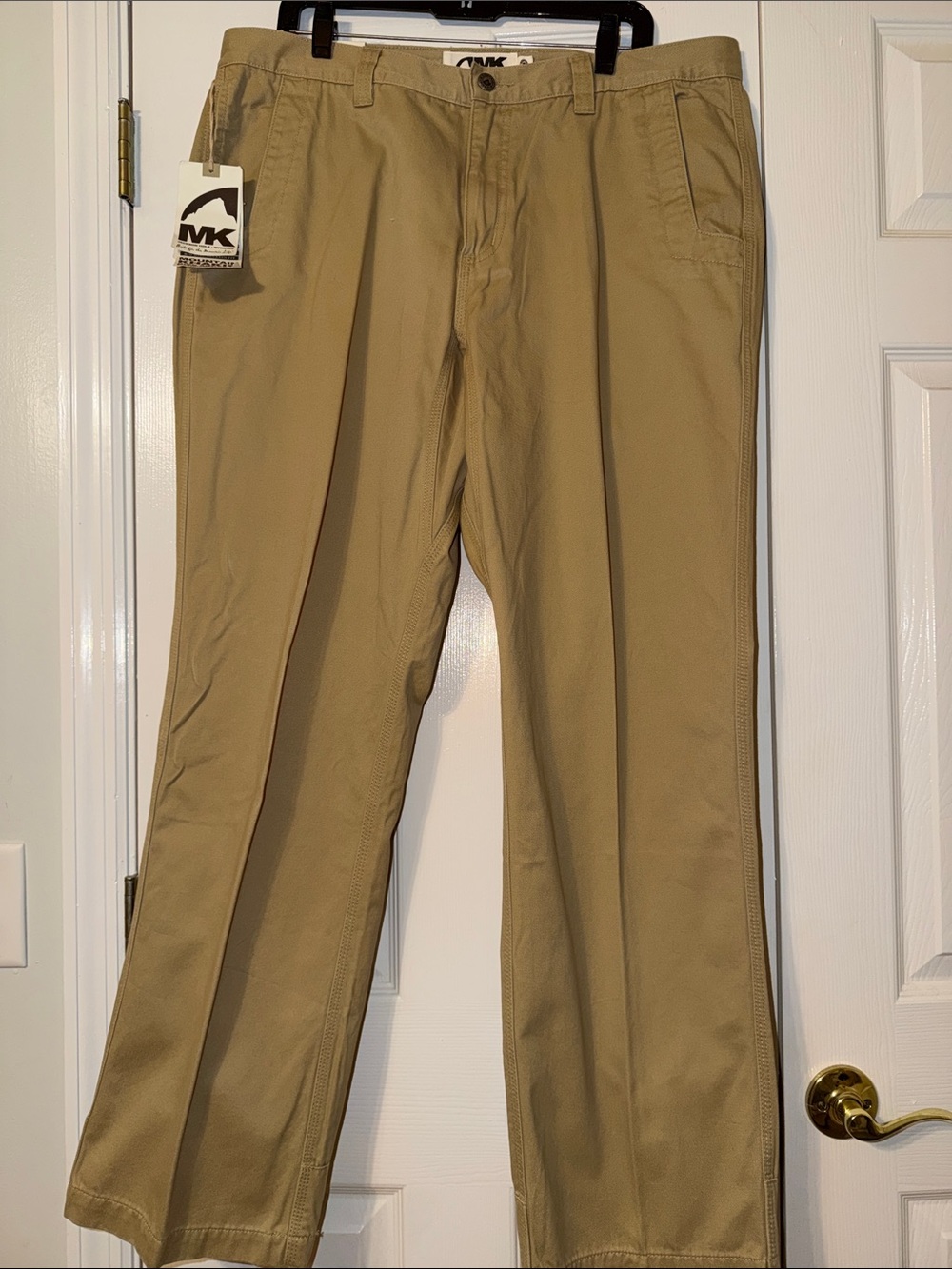 Mountain Khakis Men's Tan Teton Twill Pants. 38x32